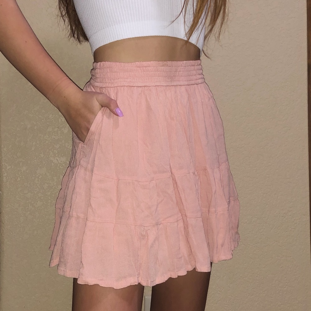 Ultra High Rise Tiered Hollister Skirt